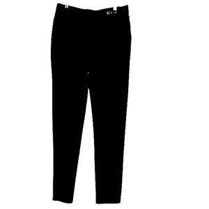 Womens Black Shimmer High-Waisted Stretch Pants XL/2XL